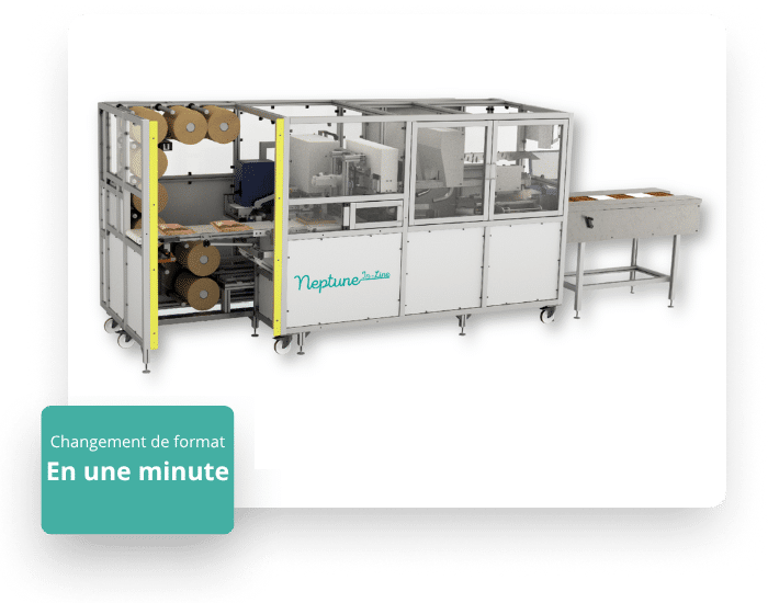 DUNE franchit une nouvelle étape dans l’industrialisation de ses solutions d’emballage avec une innovation clé : la SORTIE EN LIGNE.